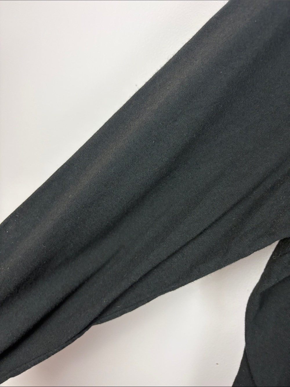 Roots Canada Athletic Goods Logo Long Sleeve Tee Black 100% Cotton Size Large - Picture 8 of 12